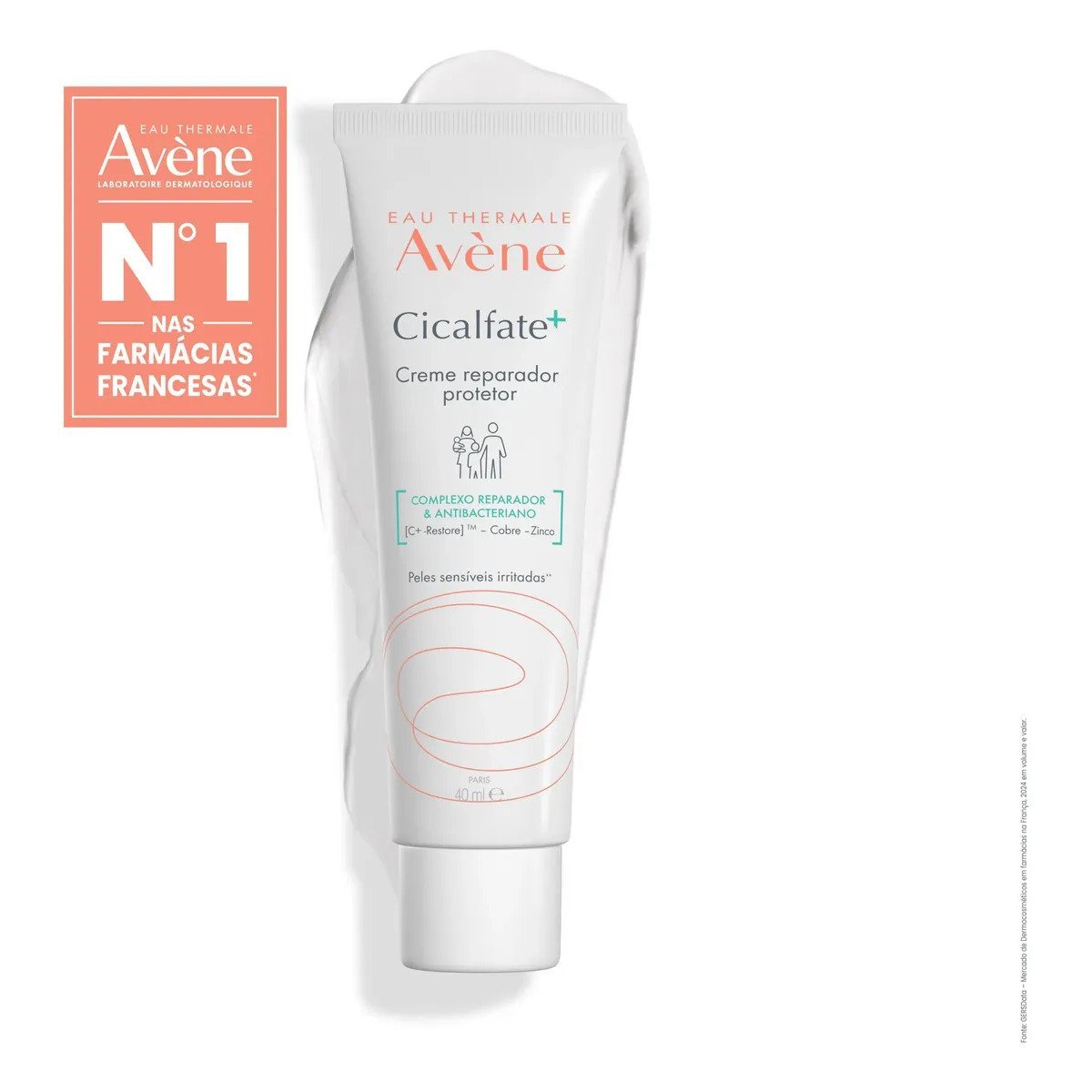 Avene Cicalfate + Creme Reparador Protetor 40ml