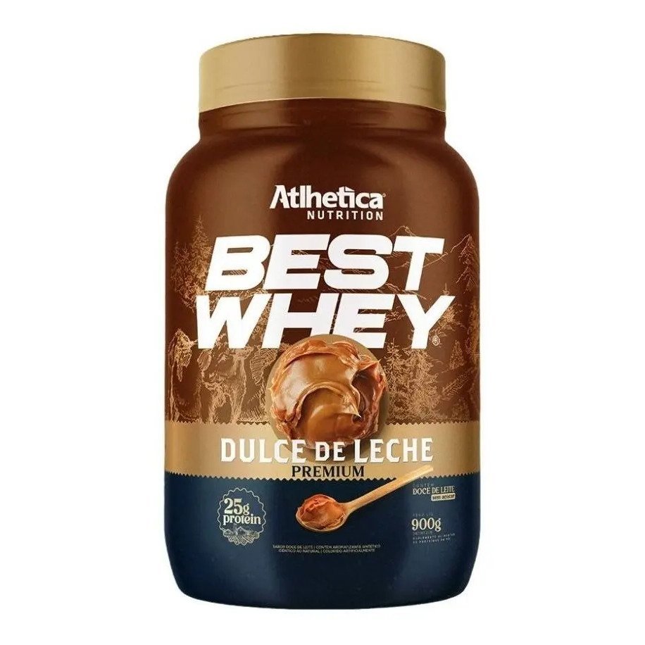 Best Whey Protein (pote 900g) Dulce De Leche Premium Best Wh Dulce De Leche Premium