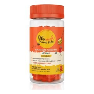 Blumel Imune Kids Vitaminas para Crianças Sabor Morango e Mel 30 Gomas