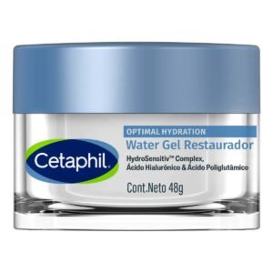 Cetaphil Optimal Hydration Water Gel Hidratante Facial para Todos os Tipos de Pele 48g - Hidratação Prolongada 72h, Refrescante
