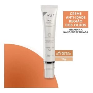 Creme Anti-Idade Mantecorp Ivy C para Área dos Olhos com Vitamina C