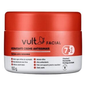 Creme Hidratante Facial Antissinais Vult - 100g Momento de aplicação Noite Tipo de pele Todo tipo de pele