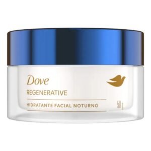 Dove Regenerative Hidratante Facial Noturno Niacinamida 50g Momento de Aplicação Noite Tipo de Pele