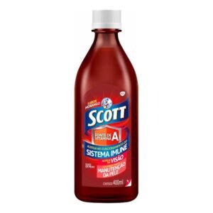 Emulsao Scott Sabor Morango 400mL