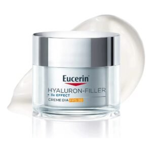 EUCERIN Creme Hidratante Facial Anti-idade Dia FPS 30 50ml, Hyaluron-Filler, Ácido Hialurônico, Antirrugas, Diurno