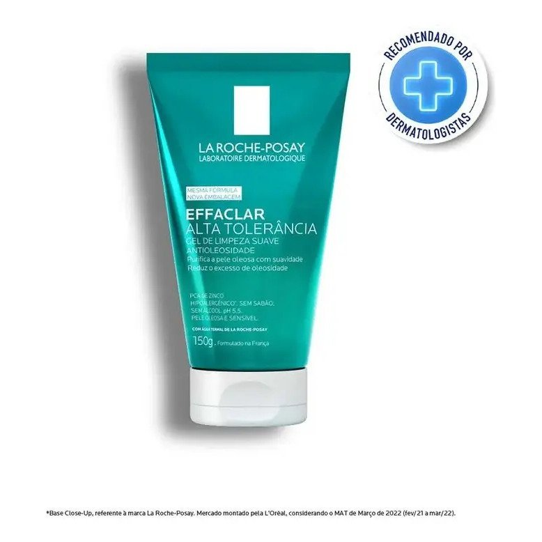 Gel De Limpeza Facial Effaclar Alta Tolerância 150g La Roche-posay - Imagem 2