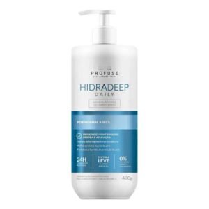 Hidradeep Daily Profuse Loção Hidratante Corporal E Facial 400g