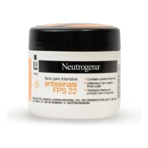 Hidratante Facial Antissinais Neutrogena Face Care Intensive FPS 22, 100g