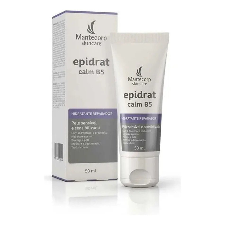 Hidratante Facial Epidrat Calm B5 Para Pele Sensível 50ml Mantecorp