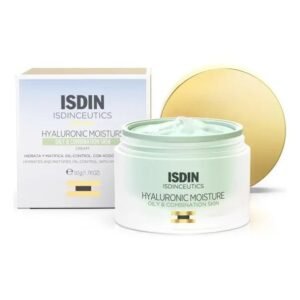 ISDIN Creme Hidratante Anti-Idade para Pele Oleosa Isdinceutics Hyaluronic Moisture Oily Skin - 50g