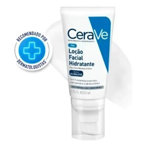 Loção Facial Hidratante Ceramidas Ácido Hialurônico PM CeraVe 52ml