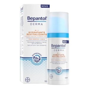 Loção Facial Hidratante Revitalizante Bepantol FPS 25 Pele Sensível