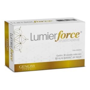 Lumier Force 30 Cápsulas Suplemento Alimentar Ômega 3 Genom