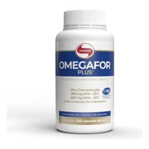 Ômegafor Plus 1000mg 120 Cápsulas