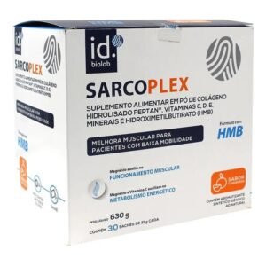 Sarcoplex colágeno hidrolisado vitaminas c,d,e hmb sabor tangerina