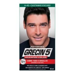 Shampoo Color Grecin 5 Castanho Escuro 60ml