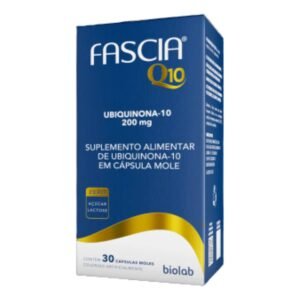 Suplemento Alimentar Fascia Q10 200mg - 30 Caps. Moles Sabor Without Flavor