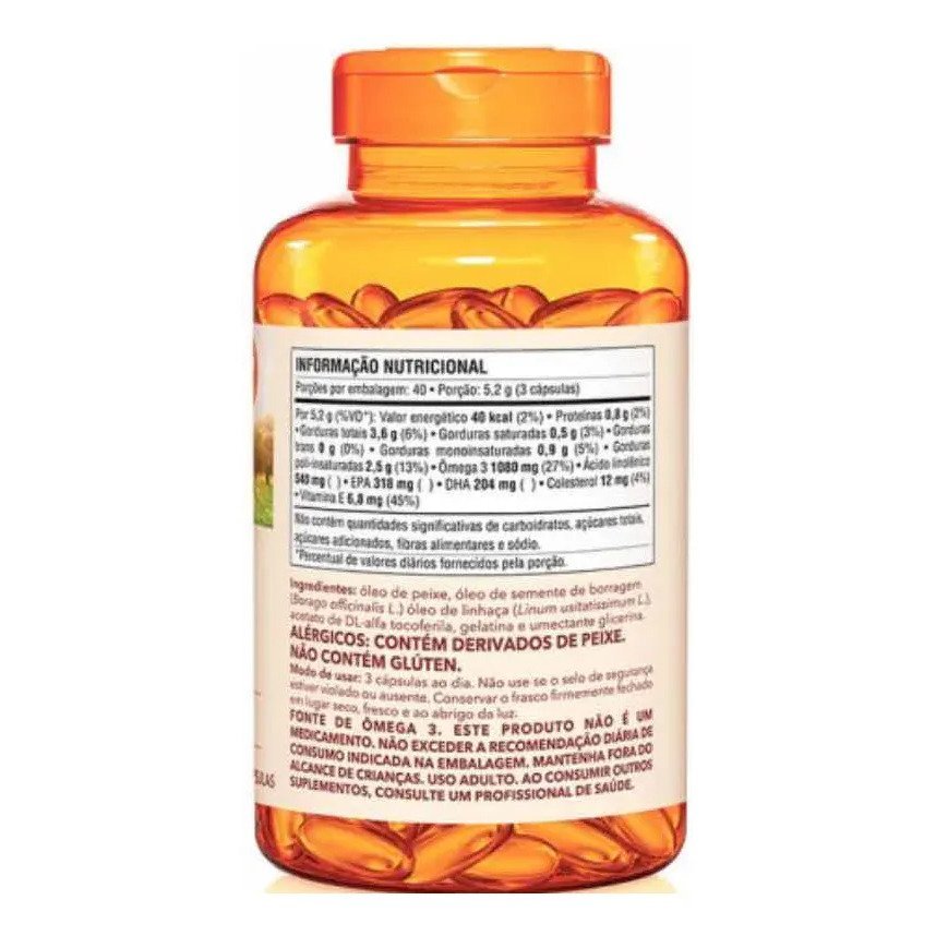 Suplemento Alimentar Sundown Ômega 3 Plus 120 Cápsulas