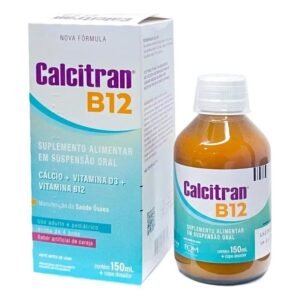 Suplemento Nutricional Líquido Calcitran B12 Cereja 150mL