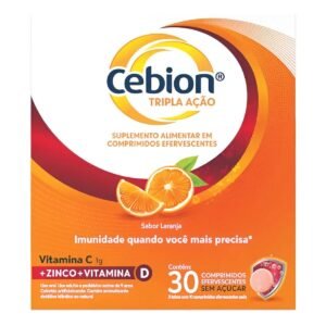 Vitamina C/d + Zinco 30 Comp Efervescentes Laranja Cebion