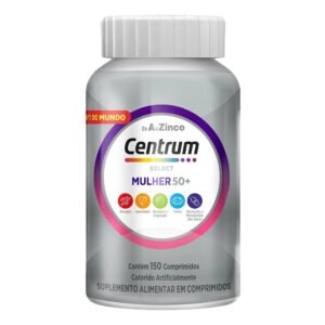 Vitamina e minerais Centrum Select Mulher em comprimidos Sem sabor de 150 un